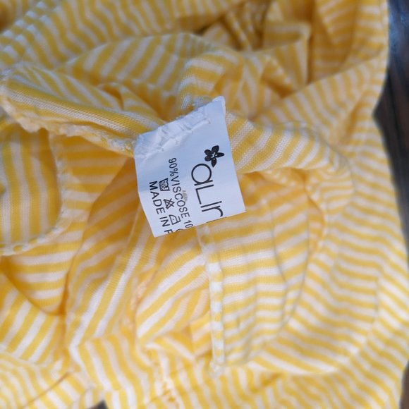 alirina Infinity Scarf Yellow/White - Picture 6 of 10